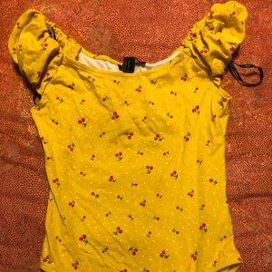 Adorable cheery body suit